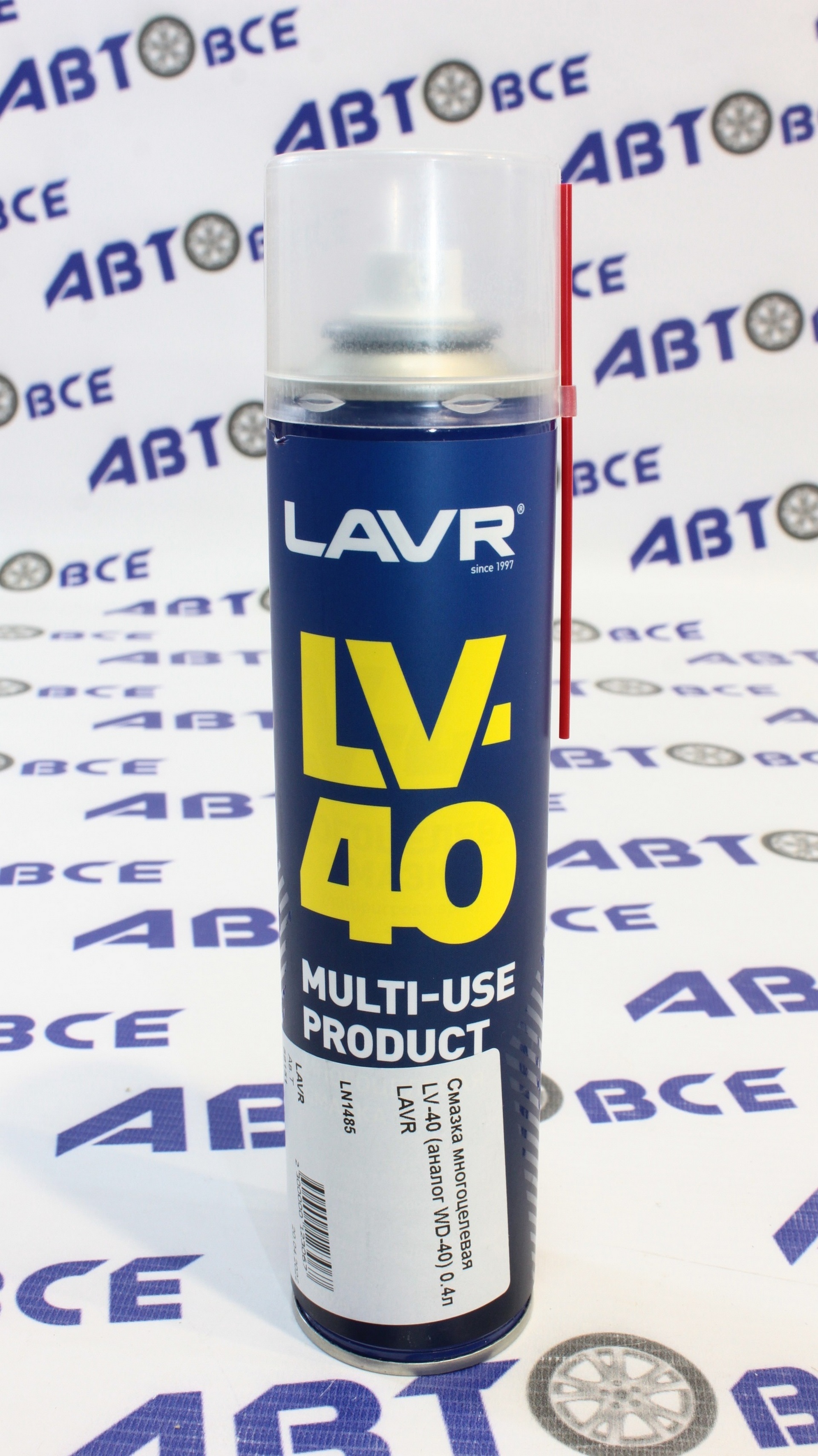 Смазка многоцелевая LV-40 (аналог WD-40) 0.4л LAVR